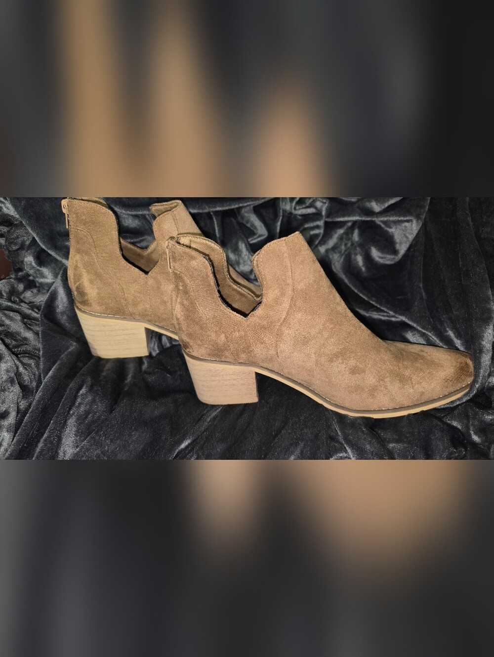 Naturalizer Brown Ankle Booties US 10